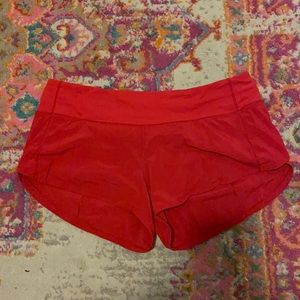 Lululemon Speed Up Shorts Size 6